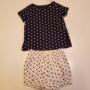 Baby Gap Girls Bubble Short Coordinating Set NWT